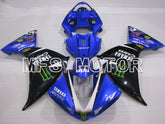 Carénage ABS injecté Yamaha YZF-R1 2009-2011 - Monster - Noir Bleu - MFS3414